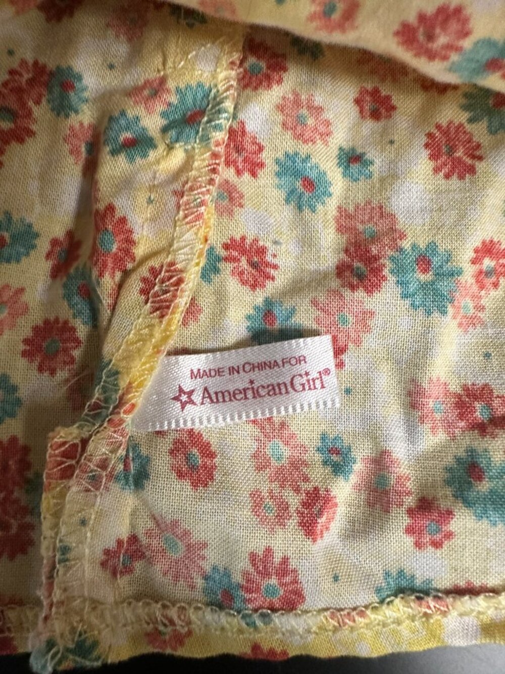 American Girl Doll โ Kit Kittredge Floral Print Dress Set ๐ธ - Picture 5 of 6